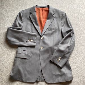 Scott James Suit Jacket / Blazer Grey mens large